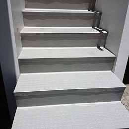 Integrated Rubber & Vinyl Stair Treads